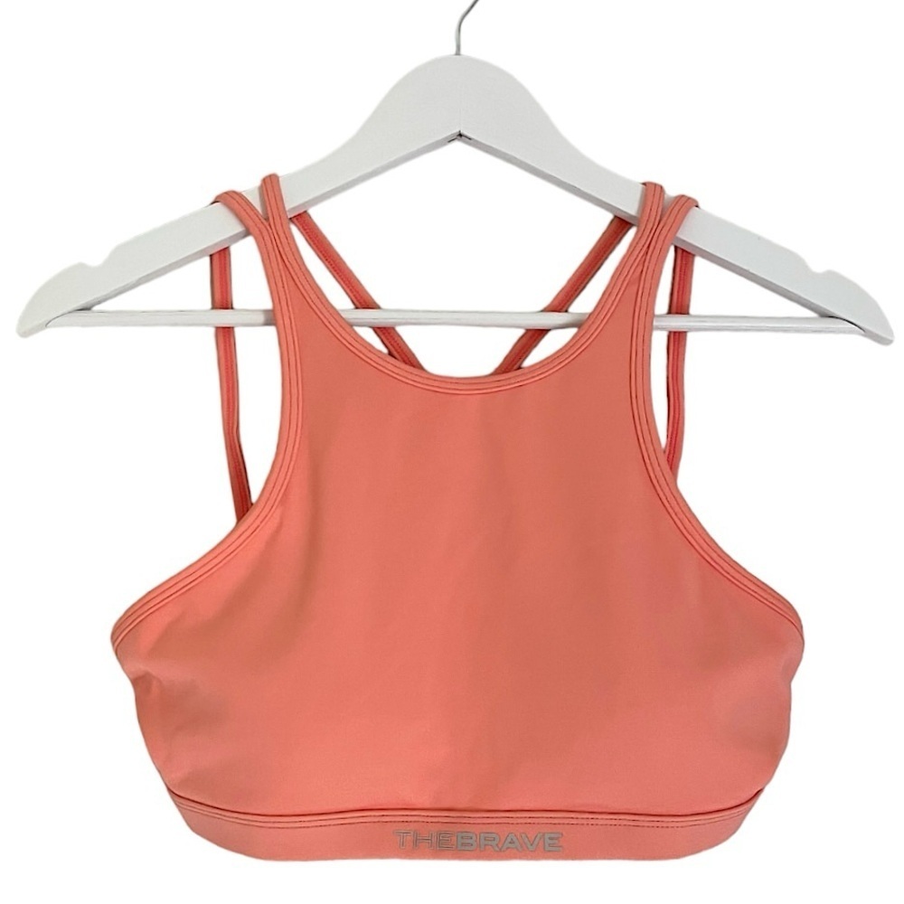 NWT The Brave‎ Women's Suspend Sports Bra in Coral Size Medium